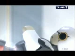 Robot Astronot Natal Jepang