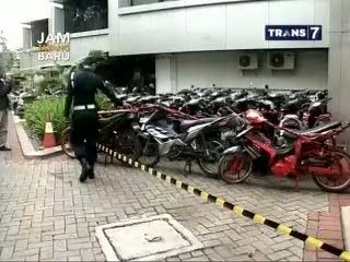 31 Sepeda Motor Akil Disita