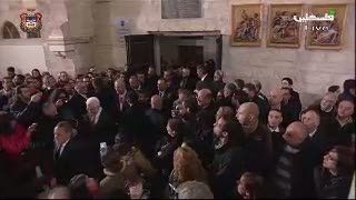 Presiden Palestina Hadiri Misa Natal di Bethlehem