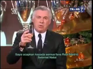 Ucapan Natal Skuat Los Blancos