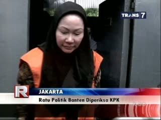 Ratu Politik Banten Diperiksa KPK
