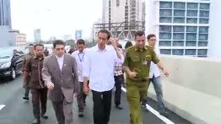 Jokowi Klaim Jalan Layang Casablanca Kurangi Macet 25 Persen