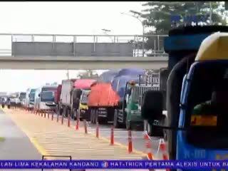 Arus Balik. Kemacetan di Tol Palimanan