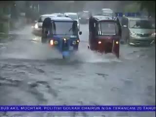 Kawasan Elite Ibukota Teredam Banjir