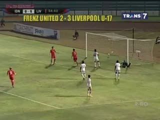 Liverpool U-17 Menang Tipis atas Frenz United Indonesia 