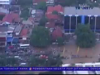 Pantauan Udara, Sejumlah Kawasan Masih Tergenang Banjir