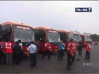 Puluhan Bus TransJ Siap Beroperasi