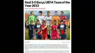 Messi Terdepak dari Skuad Tim Terbaik UEFA 2013