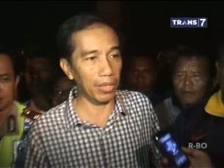 Banjir Masih Tinggi, Jokowi Nampak Cemas