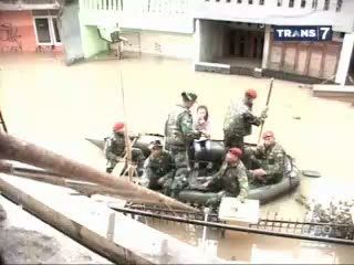 Evakuasi Korban Banjir