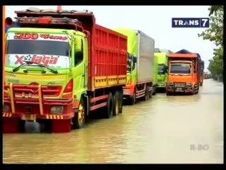Jalur Pantura Lumpuh Akibat Banjir