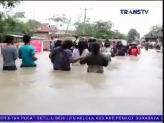 Banjir Indramayu Terus Meluas