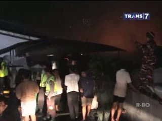 Akibat Lilin, Lokasi Pengungsian Banjir Kebakaran