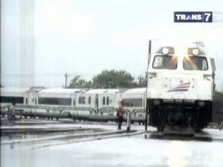 Stasiun Tawang Lumpuh Akibat Banjir