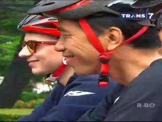 Ini Cerita Jokowi dan Lorenzo Saat Bersepeda Bersama