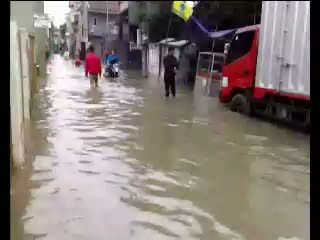 Tidak Menyerah Karena Banjir