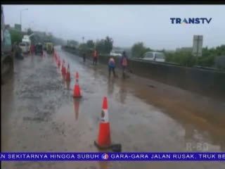 Perbaikan Ruas Tol Cipularang KM 72 Terus Dikebut
