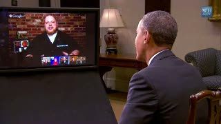 Obama Ngobrol Gunakan Google + Hang Out