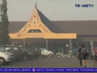 Bandara Supadio Terancam Kabut Asap 