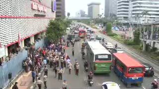 Awas Ada Simulasi Pengamanan Pemilu, Lalu Lintas di Sekitar HI Dialihkan