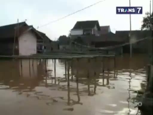 Curah Hujan Tinggi, Pemukiman Terendam Banjir