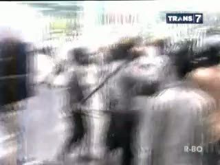 Bentrok Massa PKS vs Polisi