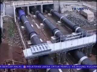 Antisipasi Banjir, Pompa Raksasa Dari Jepang Didatangkan