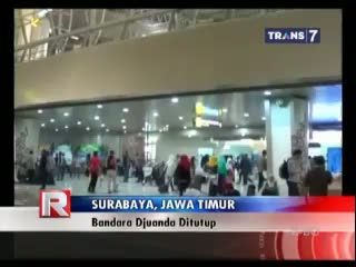 Bandara Djuanda Ditutup
