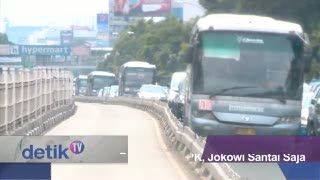 Pengadaan Bus Transjakarta Dilaporkan KPK, Jokowi Santai Saja