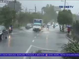 Pasca Diguyur Hujan Sepanjang Hari, Seperti Ini Penampakan Ibukota