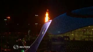 Pesta Kembang Api Tutup Olimpiade Musim Dingin