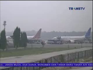 Jarak Pandang Dibawah 1.000 Meter, 10 Penerbangan Ditunda