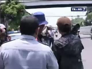 Juru Parkir Protes Razia Parkir Liar
