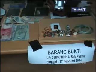 PRT Curi Perhiasan dan Emas Batangan