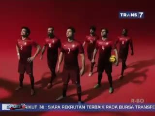 Jubah Mutakhir Penggawa Selecao Menuju Brasil