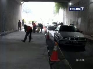 Underpass Dicor, Terusan Casablanca Macet