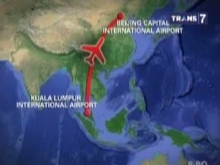 Dugaan Boeing 777 MAS Pecah di Udara