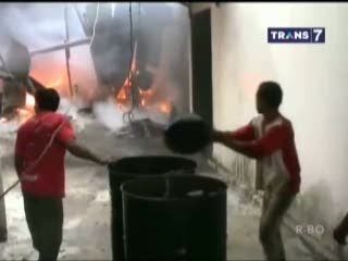 Gudang Cengkeh Terbakar, Karyawan Panik