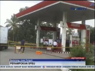 SPBU Dirampok, Uang Rp. 200 Juta Pun Raib