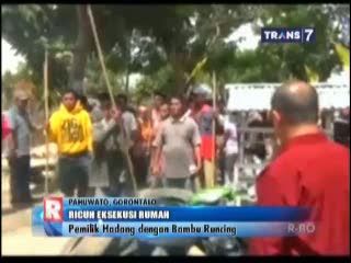 Eksekusi Rumah Berlangsung Panas