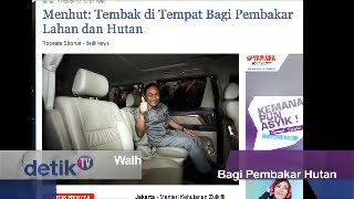 Walhi Kritik Kebijakan Tembak di Tempat Bagi Pembakar Hutan