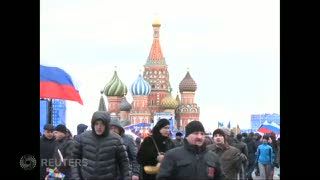 Crimea Resmi Bergabung dengan Rusia, Moskow Berpesta