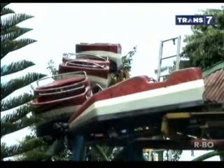 Jet Coaster Keluar Jalur, Besi Rel dalam Keadaan Keropos