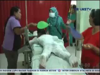 Angkot Terbakar, Anak dan Cucu Sopir Alami Luka Bakar