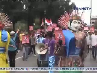 Demo Menolak Pencalonan Jokowi Sebagai Capres