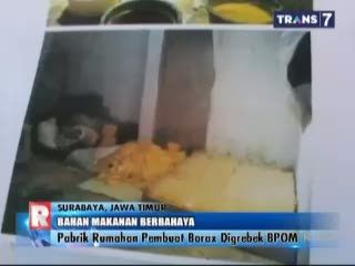 Pabrik Rumahan Pembuat Borax Digrebek BPOM