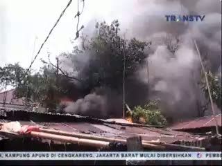 15 Rumah di Makassar Hangus Dilalap Api