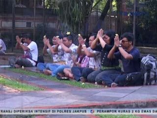 Perayaan Nyepi di Pura Aditya Jaya Berlangsung Khusyuk