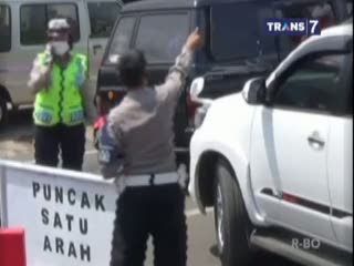 Antrean Panjang Kendaraan dari Puncak Menuju Jakarta