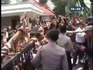 Begini Aksi Mahasiswa Tuntut Pertanggung Jawaban Jokowi